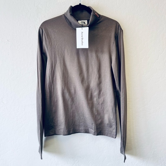 Acne Studios NWT Turtleneck Long Sleeve Top Small - Picture 2 of 11